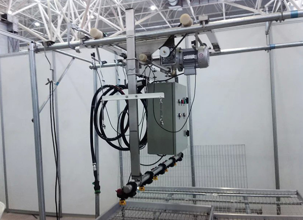 溫室育苗噴灌機(jī)可以結(jié)合水肥一體化使用嗎？